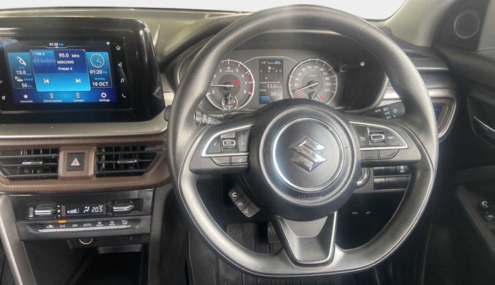 2023 Maruti BREZZA ZXI SMART HYBRID , Petrol, Manual, 3,926 km, Steering Wheel Close Up