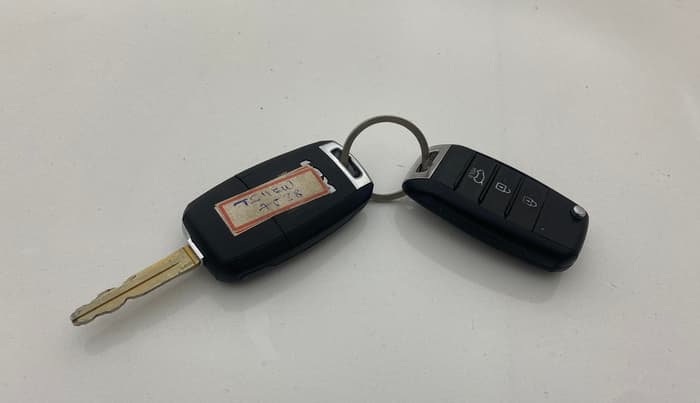 2022 KIA CARENS PRESTIGE 1.4 PETROL 7 STR, Petrol, Manual, 58,513 km, Key Close Up