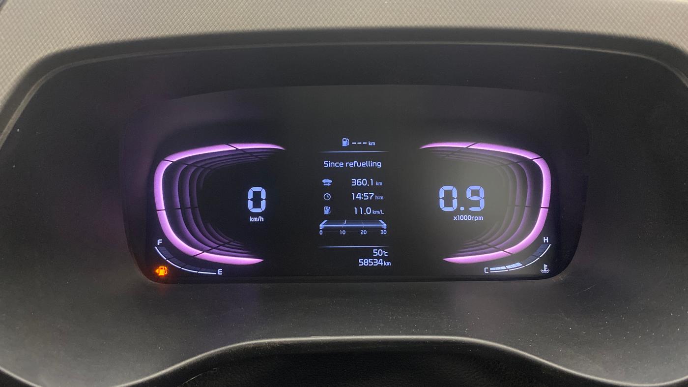 2022 KIA CARENS PRESTIGE 1.4 PETROL 7 STR, Petrol, Manual, 58,513 km, Odometer Image