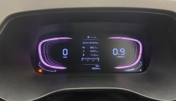 2022 KIA CARENS PRESTIGE 1.4 PETROL 7 STR, Petrol, Manual, 58,513 km, Odometer Image
