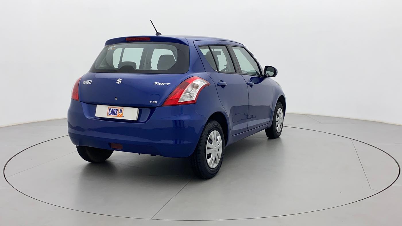 2012 Maruti Swift VDI, Diesel, Manual, 88,170 km, Right Back Diagonal