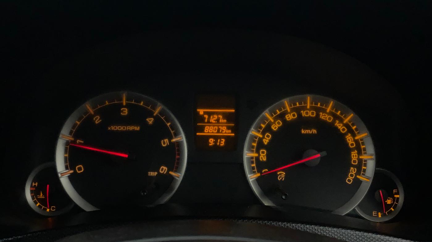 2012 Maruti Swift VDI, Diesel, Manual, 88,170 km, Odometer Image