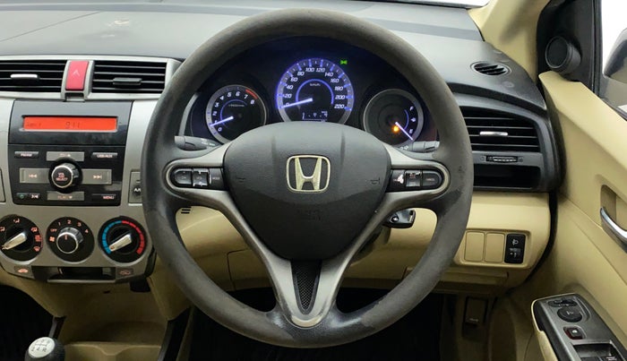 2012 Honda City 1.5L I-VTEC V MT, Petrol, Manual, 1,12,923 km, Steering Wheel Close Up