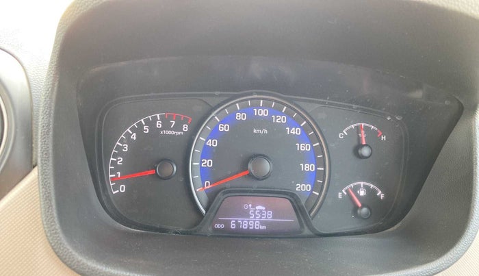 2018 Hyundai Xcent SX 1.2, CNG, Manual, 67,871 km, Odometer Image