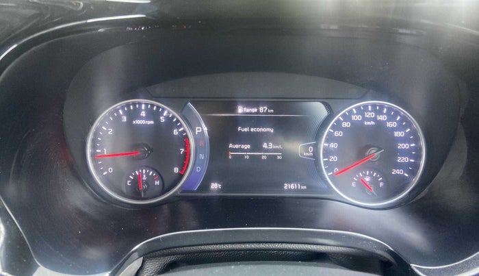 2020 KIA SELTOS GTX PLUS DCT 1.4 PETROL, Petrol, Automatic, 21,611 km, Odometer Image