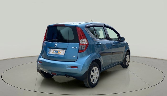 2010 Maruti Ritz VXI GENUS, Petrol, Manual, 75,689 km, Right Back Diagonal