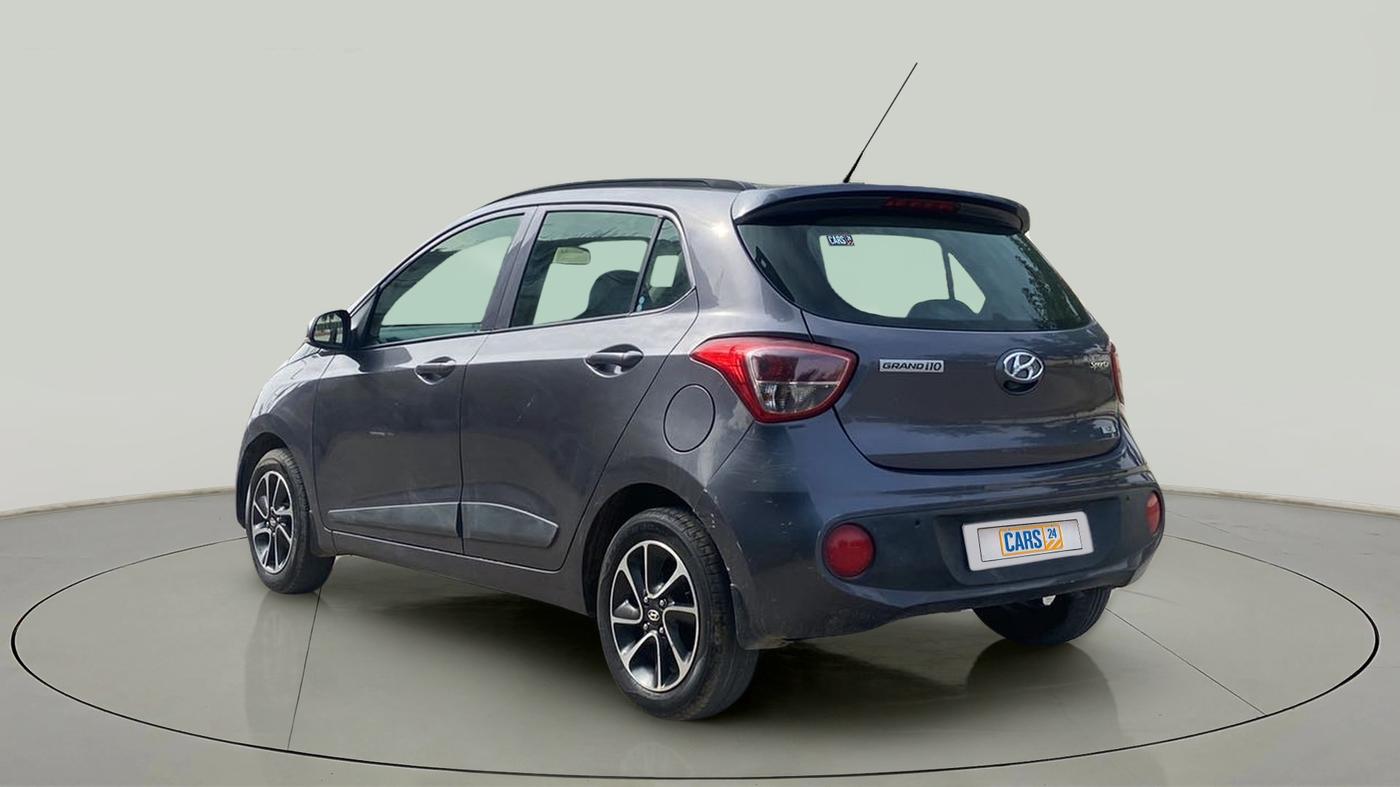 2019 Hyundai Grand i10 SPORTZ AT 1.2 KAPPA VTVT, Petrol, Automatic, 21,414 km, Left Back Diagonal