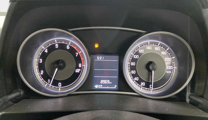 2020 Maruti Dzire VXI, Petrol, Manual, 8,968 km, Odometer Image