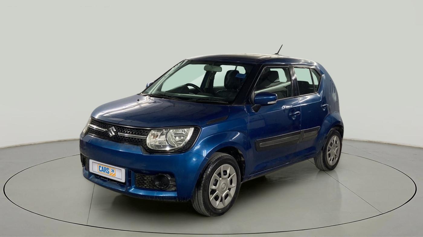 2017 Maruti IGNIS DELTA 1.2 AMT, Petrol, Automatic, 61,305 km, Left Front Diagonal