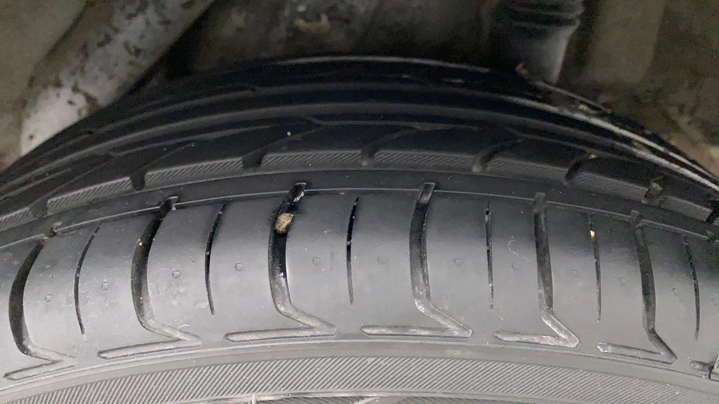 2020 Hyundai Verna SX (O) 1.5 CRDI AT, Diesel, Automatic, 91,500 km, Left Rear Tyre Tread