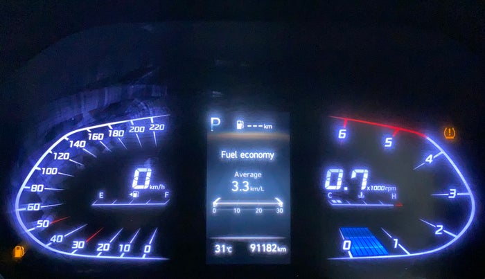2020 Hyundai Verna SX (O) 1.5 CRDI AT, Diesel, Automatic, 91,500 km, Odometer Image