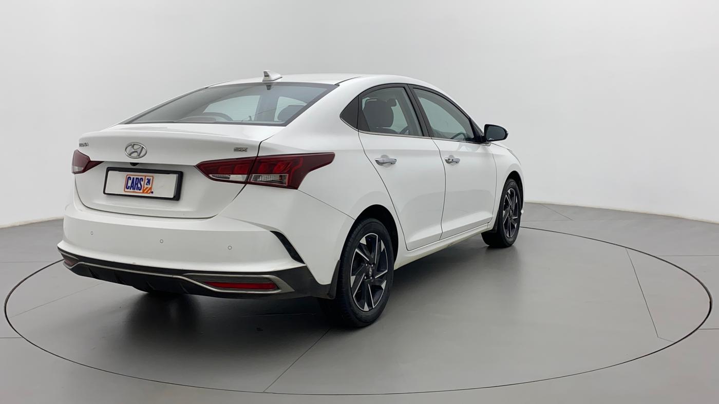 2020 Hyundai Verna SX (O) 1.5 CRDI AT, Diesel, Automatic, 91,500 km, Right Back Diagonal