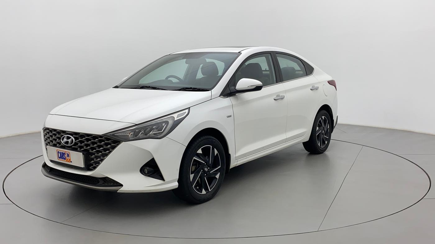 2020 Hyundai Verna SX (O) 1.5 CRDI AT, Diesel, Automatic, 91,500 km, Left Front Diagonal
