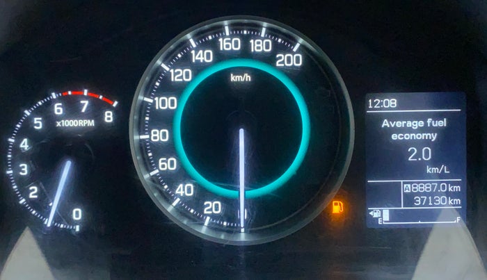 2022 Maruti IGNIS ZETA 1.2, Petrol, Manual, 37,130 km, Odometer Image