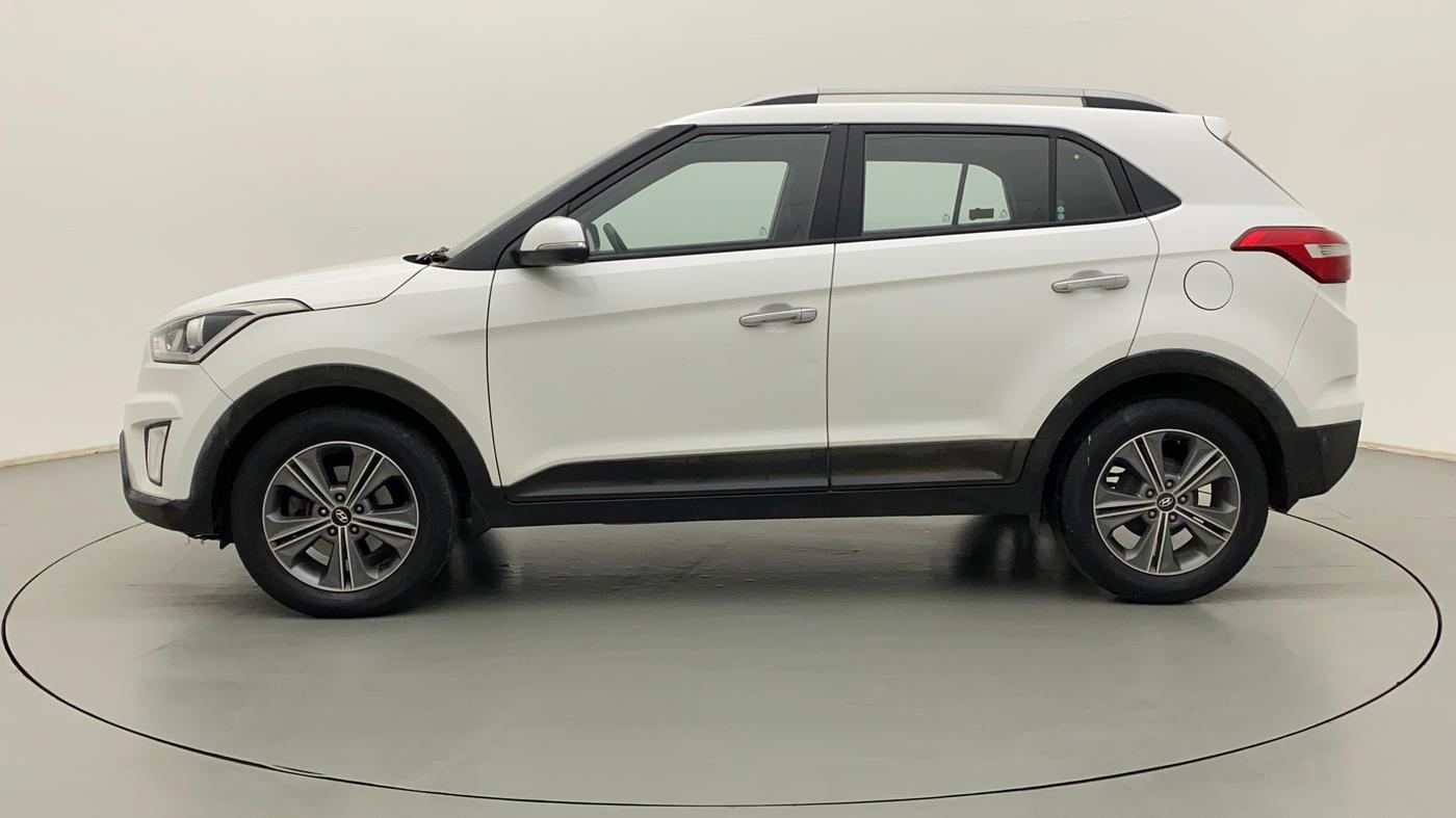 2017 Hyundai Creta SX PLUS AT 1.6 PETROL, Petrol, Automatic, 71,658 km, Left Side