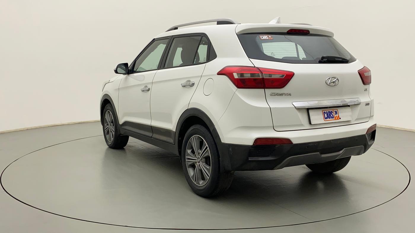 2017 Hyundai Creta SX PLUS AT 1.6 PETROL, Petrol, Automatic, 71,658 km, Left Back Diagonal