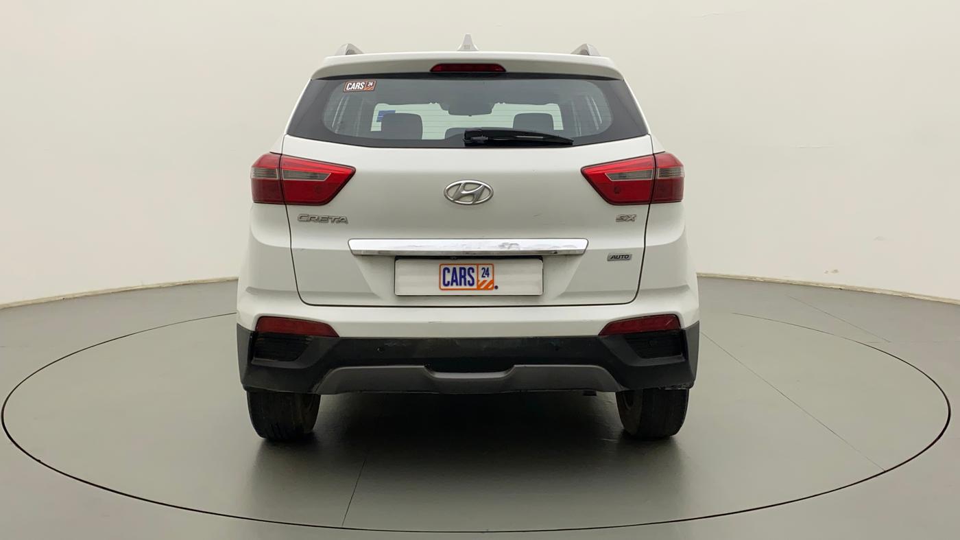 2017 Hyundai Creta SX PLUS AT 1.6 PETROL, Petrol, Automatic, 71,658 km, Back/Rear