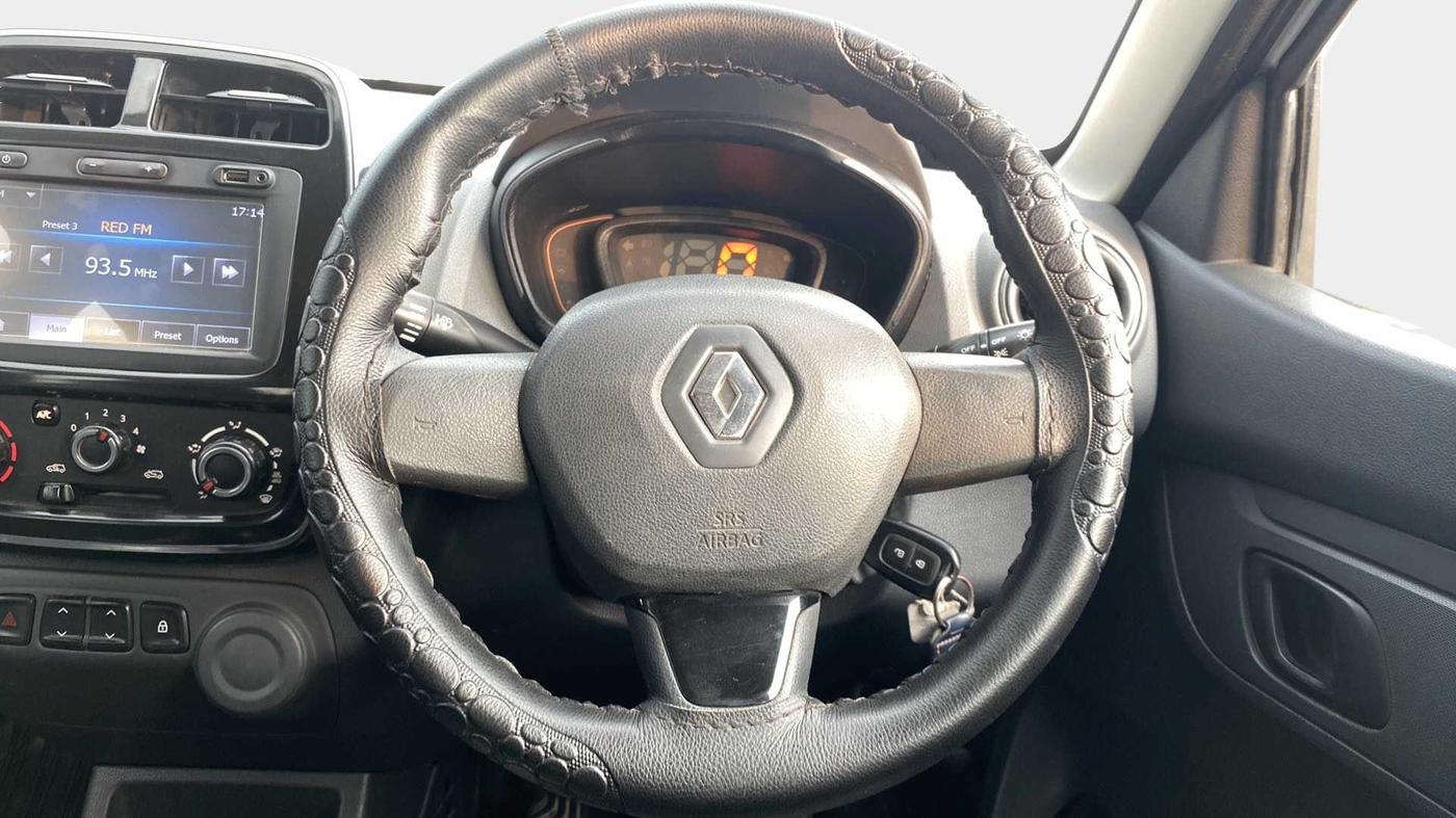 2016 Renault Kwid RXT 1.0, Petrol, Manual, 44,439 km, Steering Wheel Close Up
