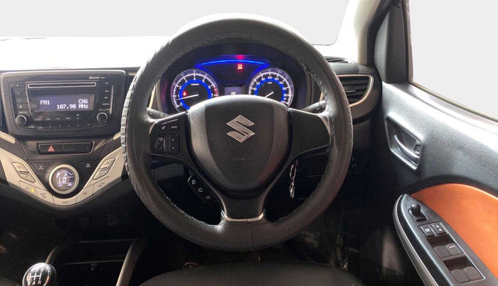 2016 Maruti Baleno DELTA PETROL 1.2, Petrol, Manual, 39,164 km, Steering Wheel Close Up