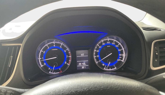 2016 Maruti Baleno DELTA PETROL 1.2, Petrol, Manual, 39,164 km, Odometer Image