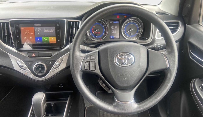 2020 Toyota Glanza G CVT, Petrol, Automatic, 2,689 km, Steering Wheel Close Up