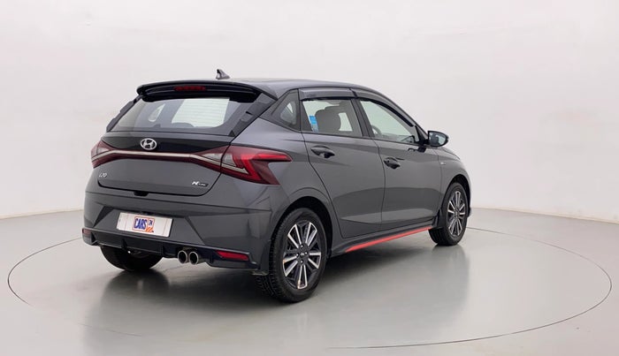 2021 Hyundai NEW I20 N LINE N6 1.0 TURBO GDI IMT, Petrol, Manual, 15,401 km, Right Back Diagonal