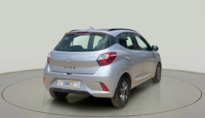 2021 Hyundai GRAND I10 NIOS SPORTZ 1.2 KAPPA VTVT, Petrol, Manual, 14,936 km, Right Back Diagonal