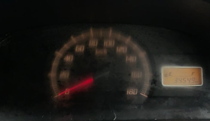 2010 Maruti Zen Estilo LXI, Petrol, Manual, 34,591 km, Odometer Image