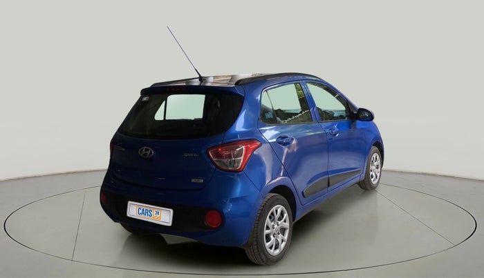 2017 Hyundai Grand i10 SPORTZ (O) 1.2 KAPPA VTVT, Petrol, Manual, 14,867 km, Right Back Diagonal