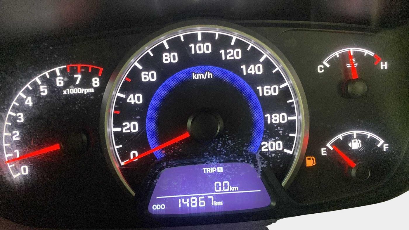 2017 Hyundai Grand i10 SPORTZ (O) 1.2 KAPPA VTVT, Petrol, Manual, 14,867 km, Odometer Image
