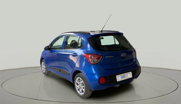 2017 Hyundai Grand i10 SPORTZ (O) 1.2 KAPPA VTVT, Petrol, Manual, 14,867 km, Left Back Diagonal