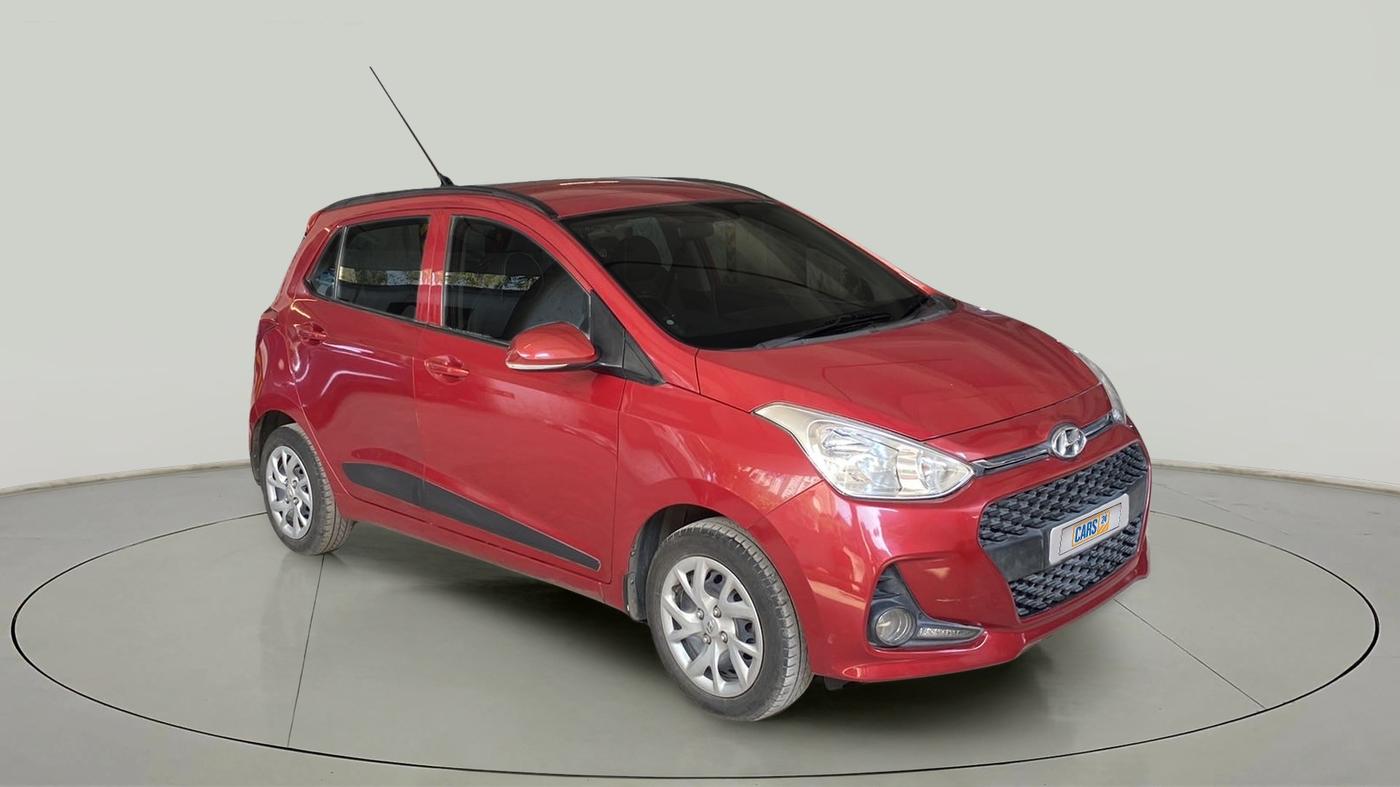 2018 Hyundai Grand i10 SPORTZ 1.2 KAPPA VTVT, Petrol, Manual, 23,976 km, Right Front Diagonal