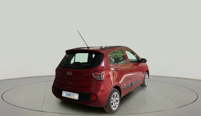 2018 Hyundai Grand i10 SPORTZ 1.2 KAPPA VTVT, Petrol, Manual, 23,976 km, Right Back Diagonal