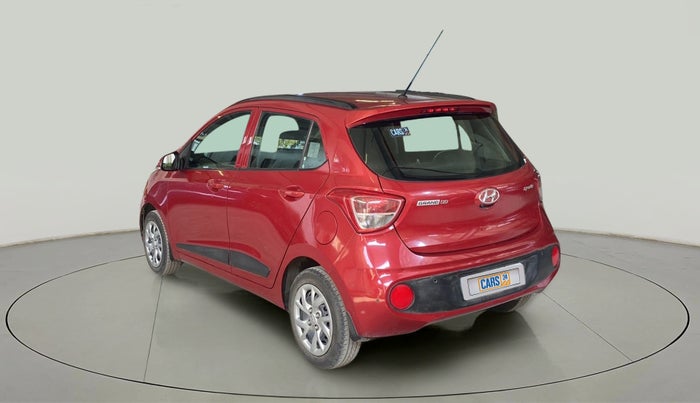 2018 Hyundai Grand i10 SPORTZ 1.2 KAPPA VTVT, Petrol, Manual, 23,976 km, Left Back Diagonal