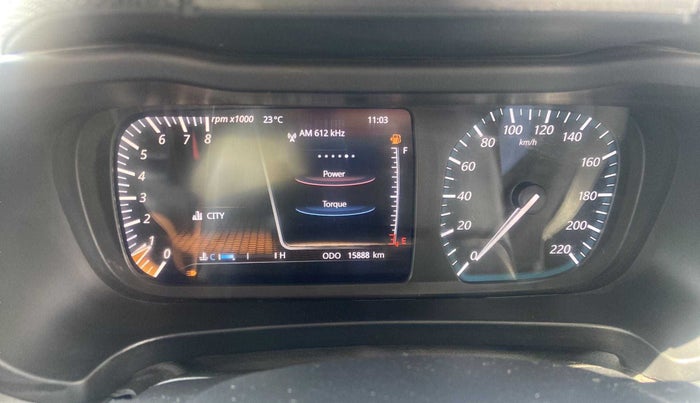 2020 Tata ALTROZ XZ PETROL, Petrol, Manual, 15,887 km, Odometer Image
