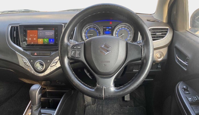 2020 Maruti Baleno ZETA CVT PETROL 1.2, Petrol, Automatic, 24,737 km, Steering Wheel Close Up