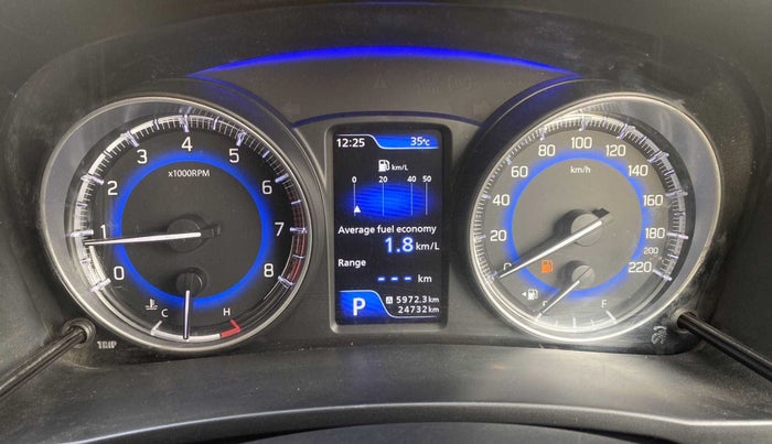 2020 Maruti Baleno ZETA CVT PETROL 1.2, Petrol, Automatic, 24,737 km, Odometer Image