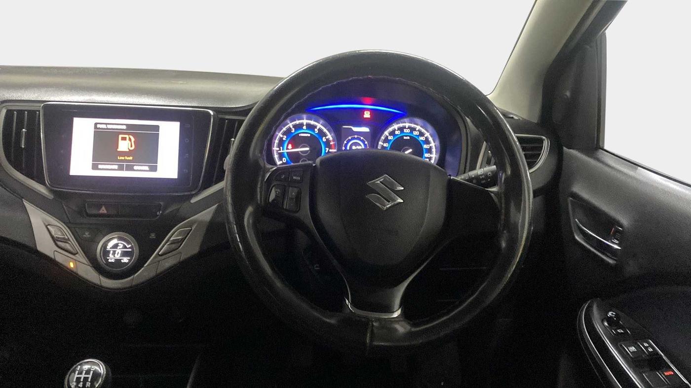 2021 Maruti Baleno ZETA PETROL 1.2, Petrol, Manual, 47,836 km, Steering Wheel Close Up