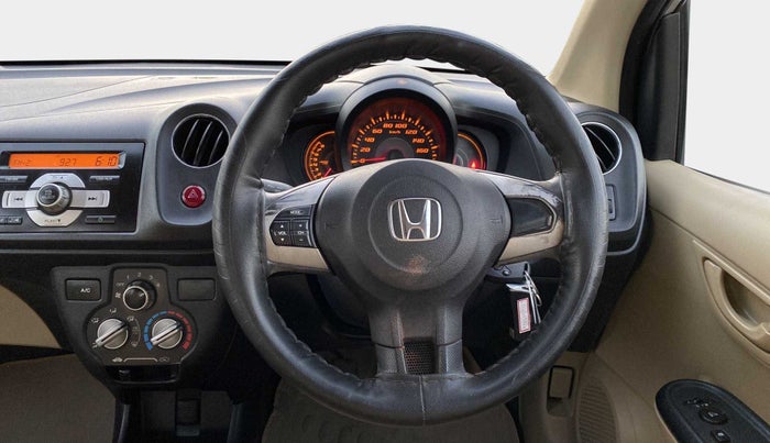 2014 Honda Amaze 1.2L I-VTEC S, Petrol, Manual, 85,922 km, Steering Wheel Close Up