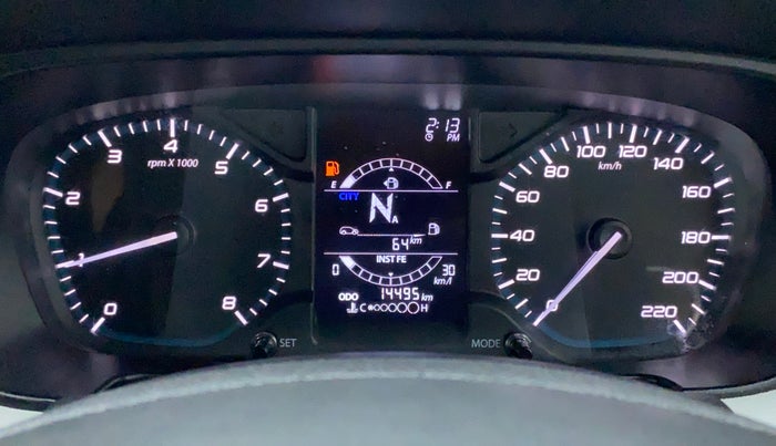 2022 Tata PUNCH ACCOMPLISHED DAZZLE PACK AMT, Petrol, Automatic, 14,494 km, Odometer Image