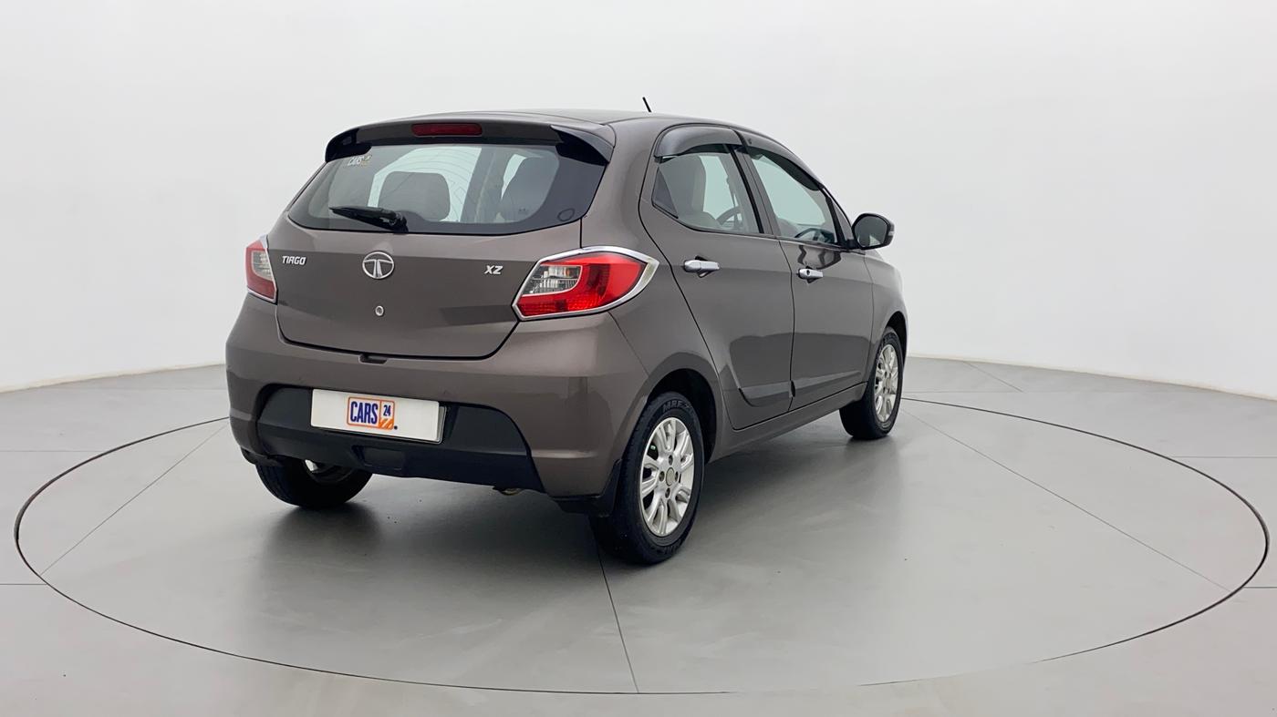 2017 Tata Tiago XZ PETROL, Petrol, Manual, 1,20,924 km, Right Back Diagonal