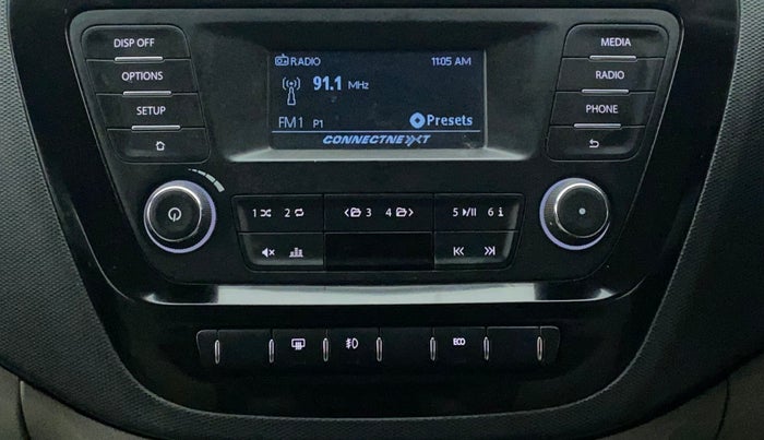 2017 Tata Tiago XZ PETROL, Petrol, Manual, 1,20,924 km, Infotainment System