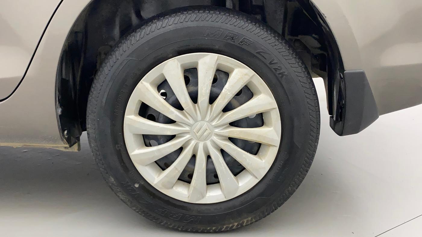 2016 Maruti Swift Dzire VXI, Petrol, Manual, 88,886 km, Left Rear Wheel