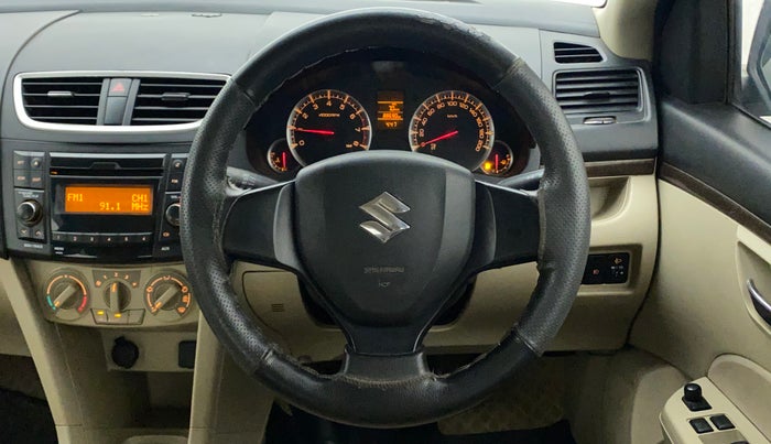 2016 Maruti Swift Dzire VXI, Petrol, Manual, 88,886 km, Steering Wheel Close Up