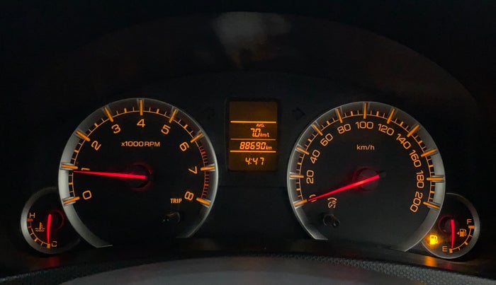 2016 Maruti Swift Dzire VXI, Petrol, Manual, 88,886 km, Odometer Image
