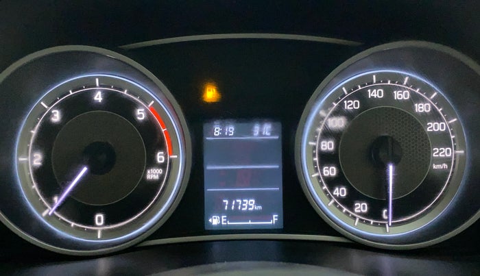2018 Maruti Dzire ZDI, Diesel, Manual, 71,739 km, Odometer Image