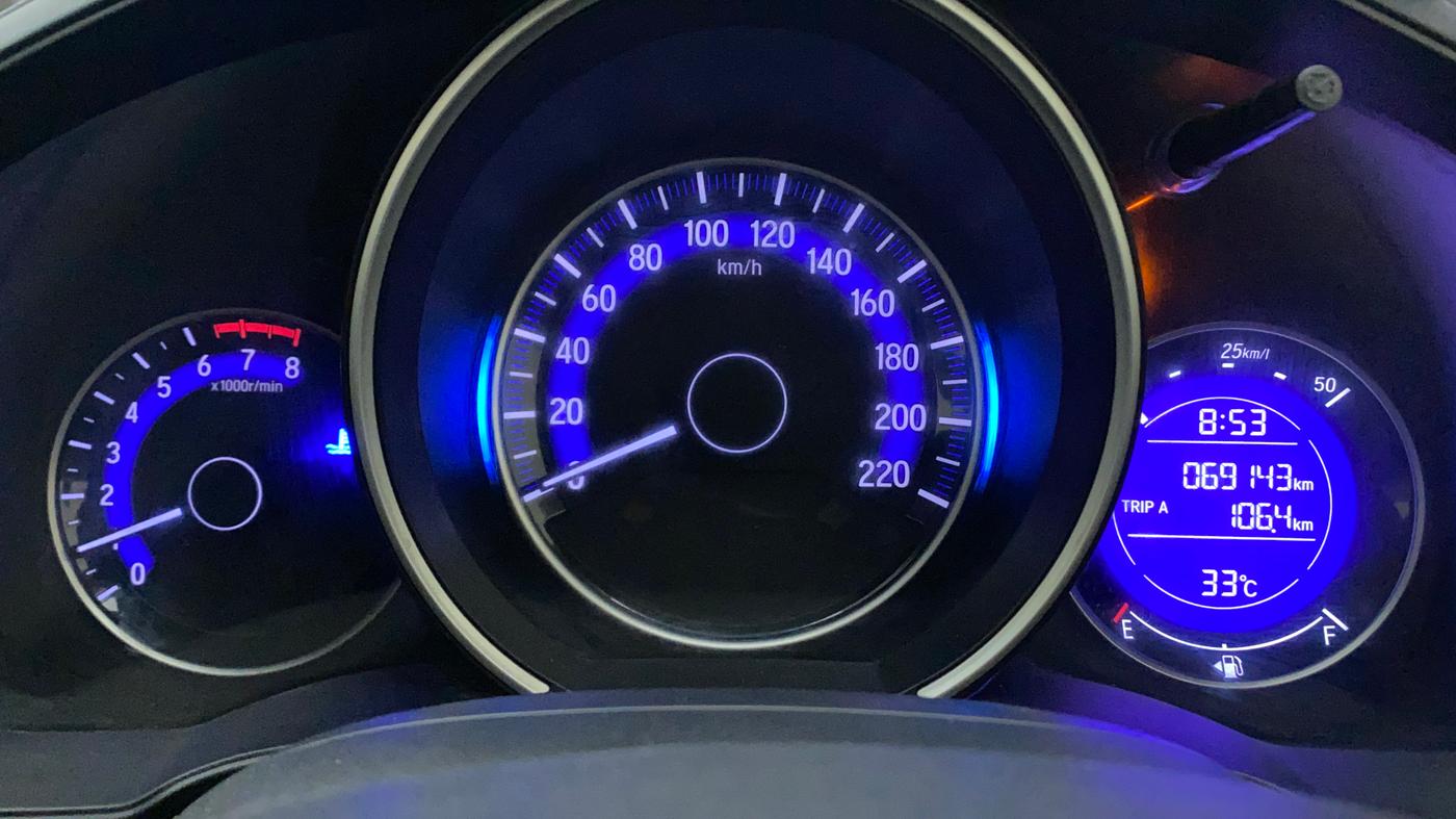 2015 Honda Jazz 1.2L I-VTEC VX, Petrol, Manual, 69,220 km, Odometer Image