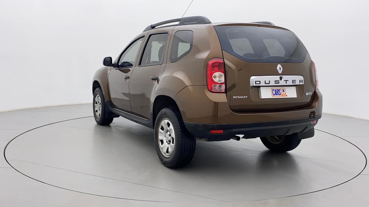 2013 Renault Duster 85 PS RXE DIESEL, Diesel, Manual, 1,16,411 km, Left Back Diagonal