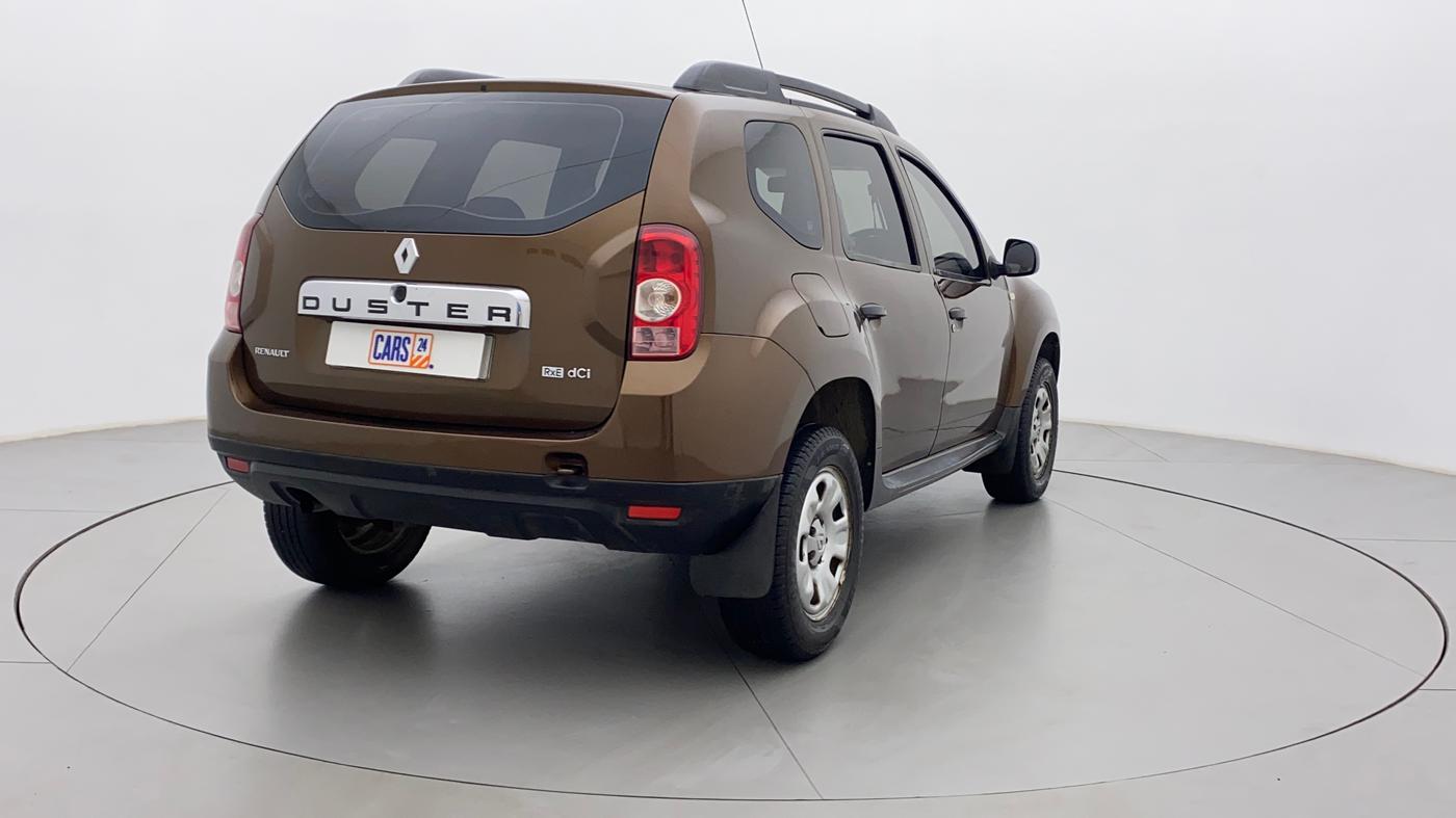 2013 Renault Duster 85 PS RXE DIESEL, Diesel, Manual, 1,16,411 km, Right Back Diagonal
