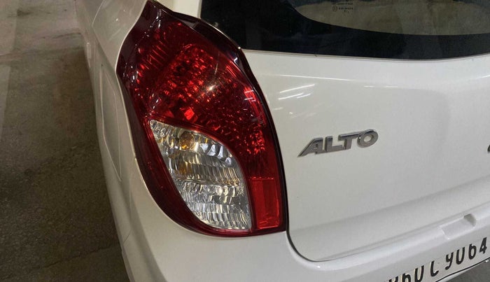 2019 Maruti Alto LXI, Petrol, Manual, 36,912 km, Left tail light - Reverse gear light not functional